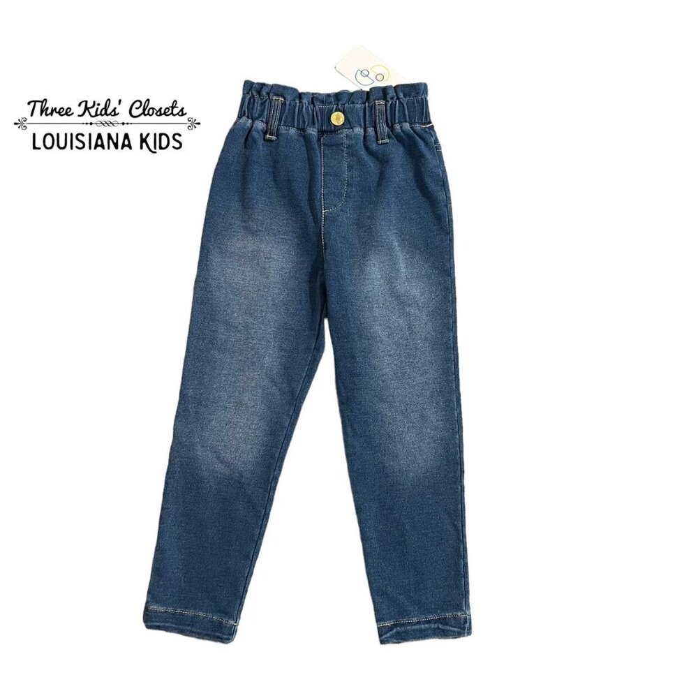 NEW Flapdoodles Sz 5 Elastic Waist Jeans